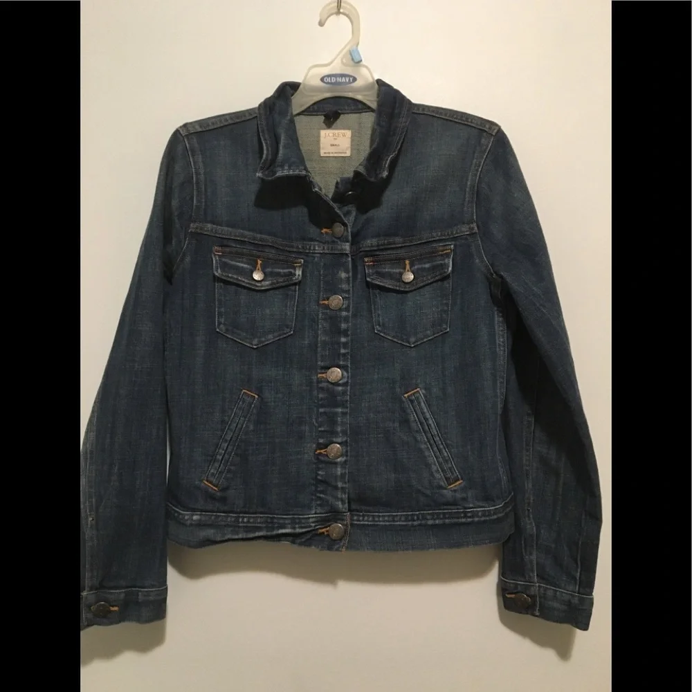 J. Crew Jean Jacket SS.